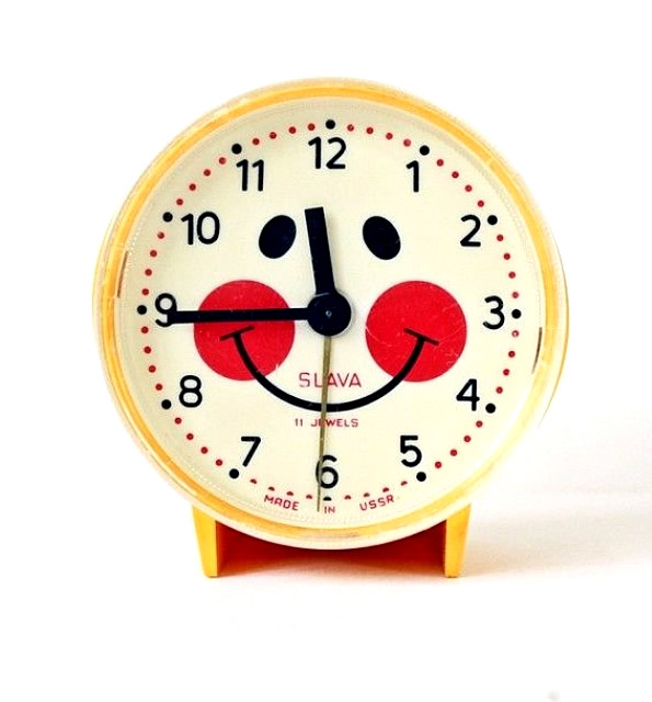 Vintage Russian Clock etsy