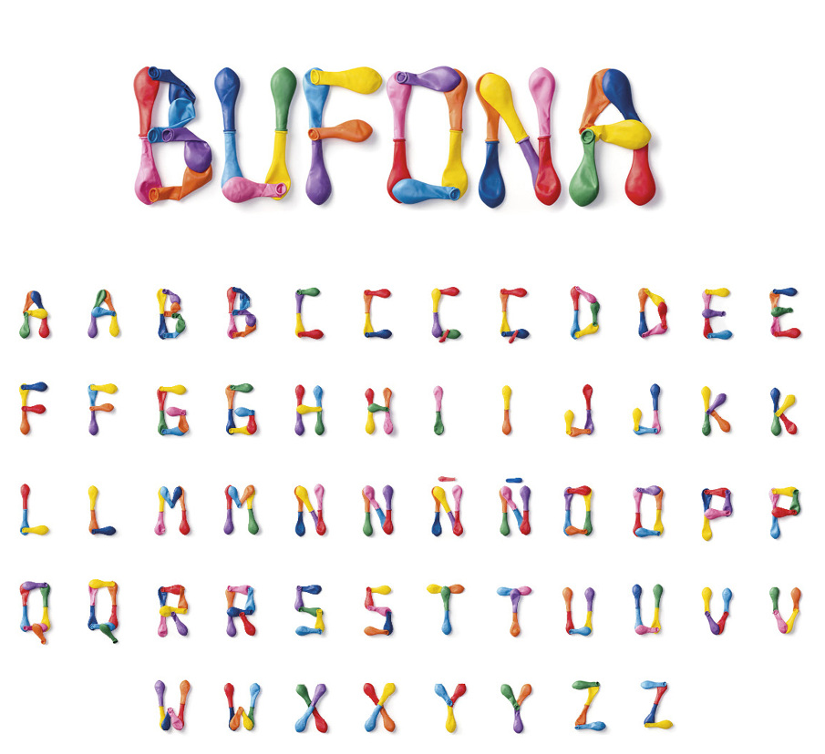Bufona Balloon typeface
