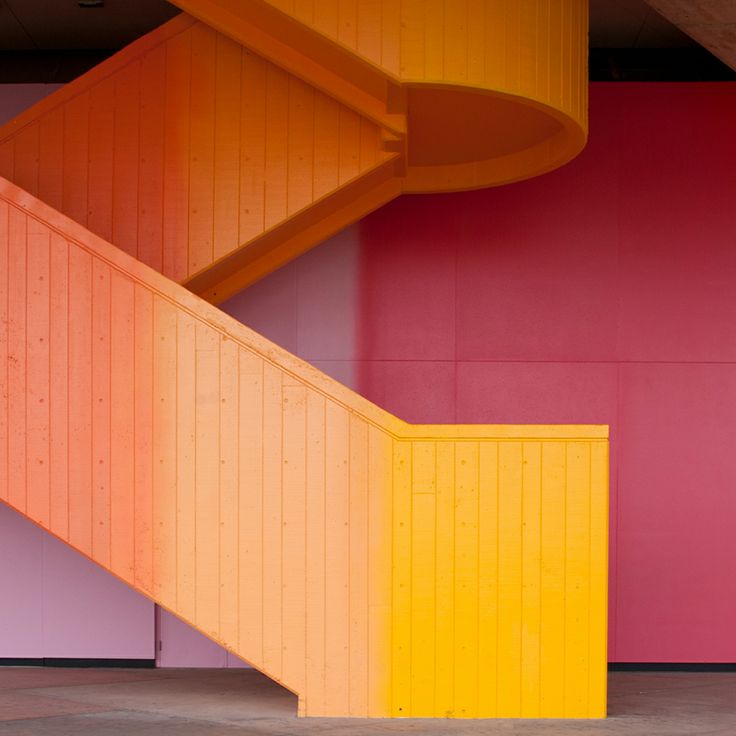 staircase by graphic Designer milton glaser